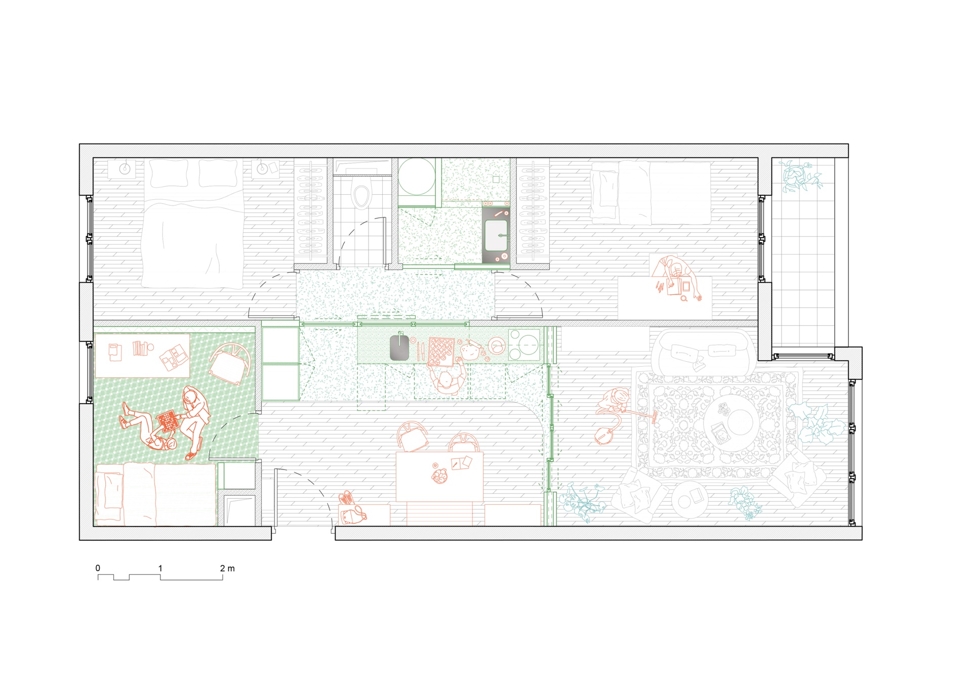 Clément Dauvilliers Architecte - La pièce d’à côté